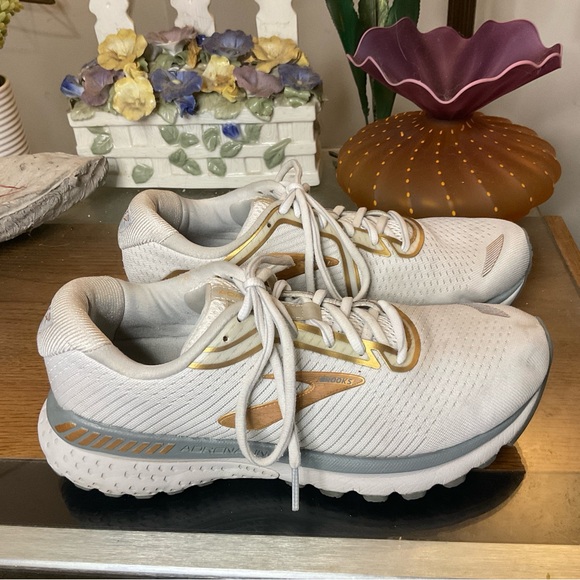 BROOKS WOMENS ADRENALINE GTS 20 RUNNING SHOES SZ 9 - Picture 2 of 7